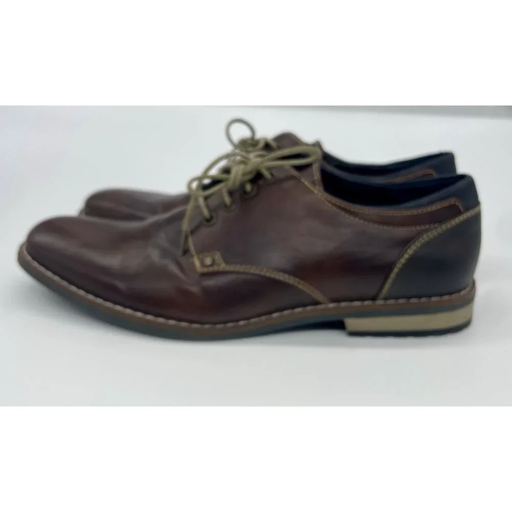 Dexter Comfort Men's Dress Shoes Sz 9 Morrie Brown Oxford‎ Lace-up Career Party